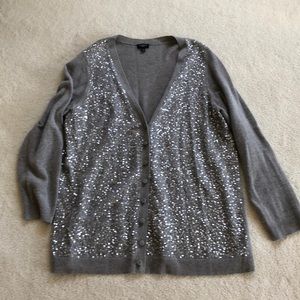 Sequined cardigan